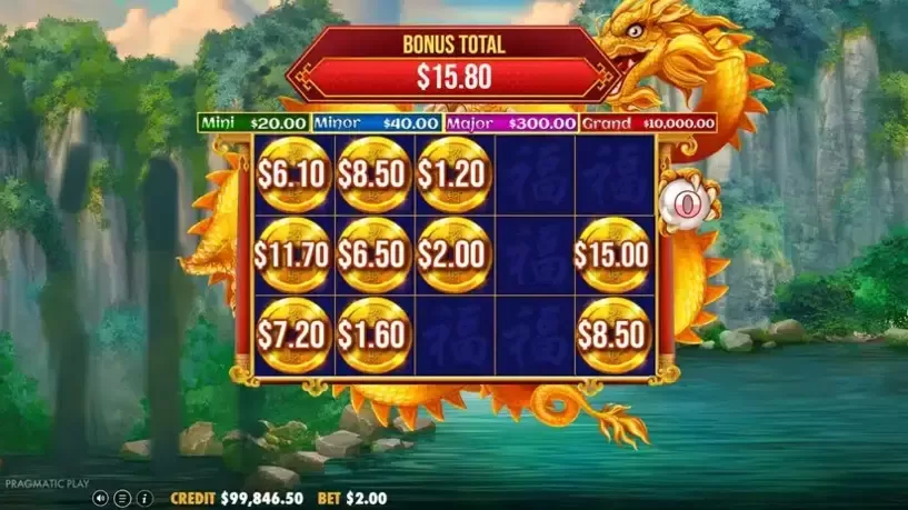 Dragon’s Gate Bonus Choice slot screenshot 