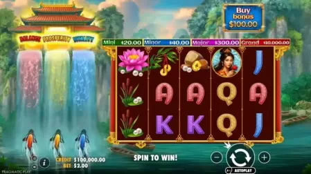 Dragon’s Gate Bonus Choice slot screenshot 1