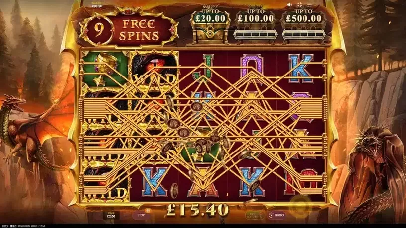 Dragons' Lock slot screenshot 5