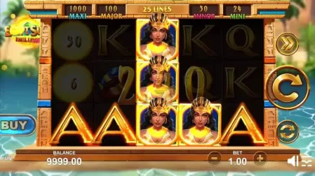 Egypt Sun Deluxe slot screenshot 2