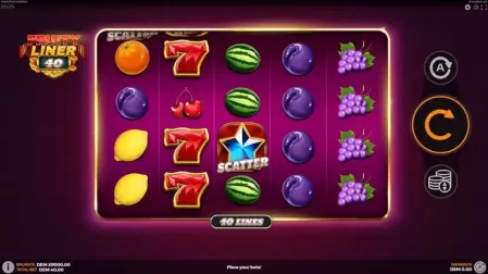 Fruityliner 40 slot screenshot 1