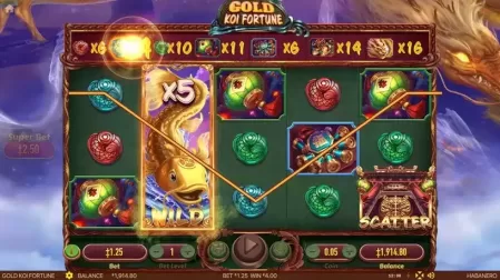 Gold Koi Fortune slot screenshot 5