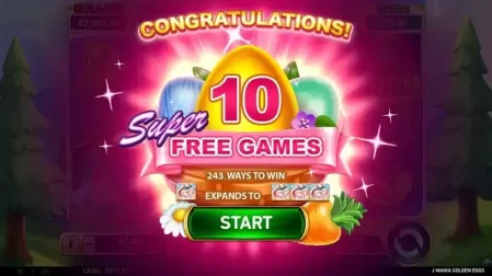 J Mania Golden Eggs slot screenshot 4