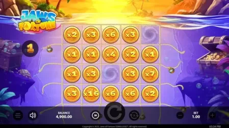 Jaws of Fortune slot screenshot 5