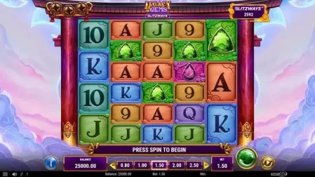 Legacy of Gems Blitzways slot screenshot 1