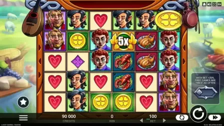 Lucky Barrel Tavern slot screenshot 2