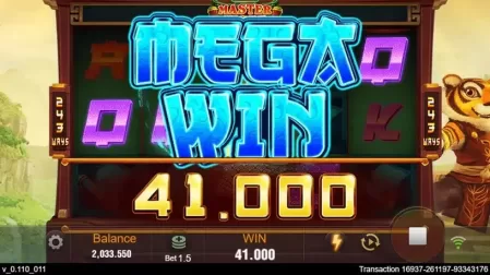 Master Tiger slot screenshot 6