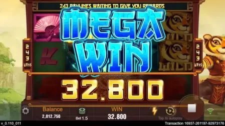 Master Tiger slot screenshot 4
