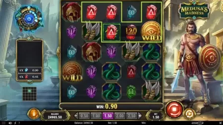 Medusa’s Madness slot screenshot 2