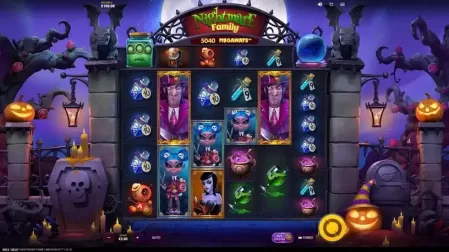 Nightmare Family Megaways slot screenshot 1