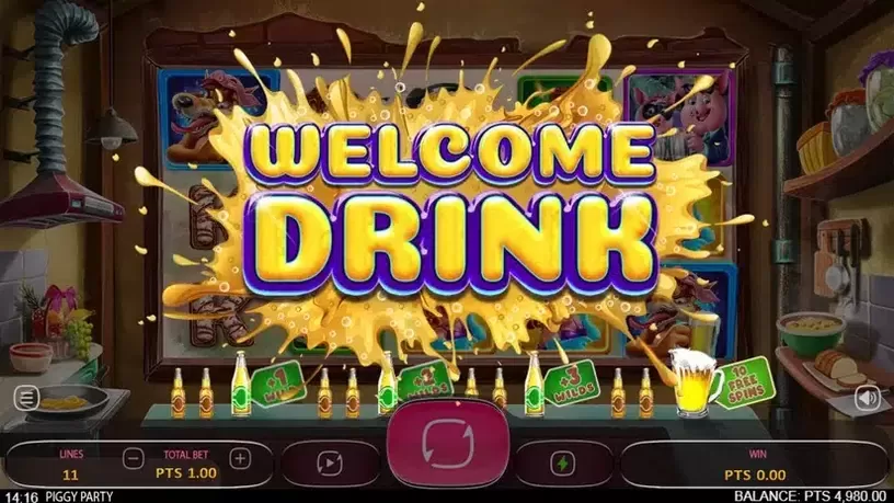 Piggy Party slot screenshot 3