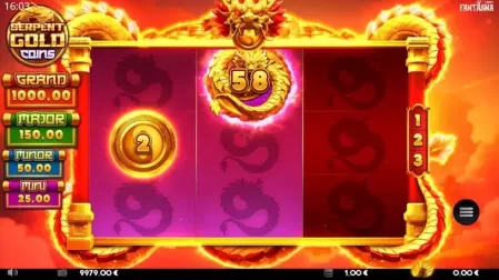 Serpent Gold Coins slot screenshot 6
