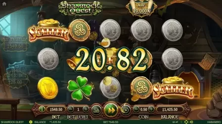 Shamrock Quest slot screenshot 2