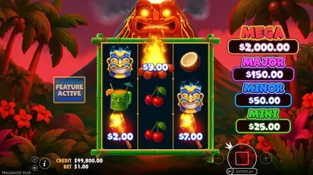 Super Tiki Strike slot screenshot 2