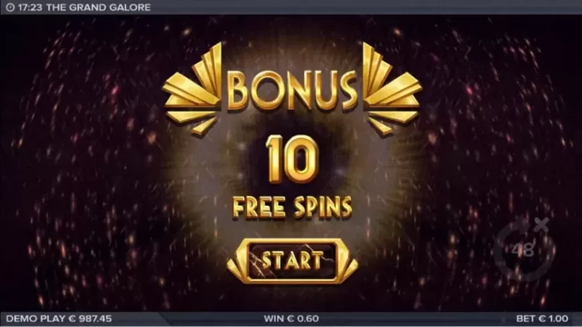 The Grand Galore slot screenshot 3