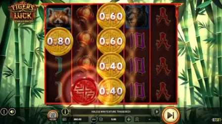 Tiger's Luck slot screenshot 4