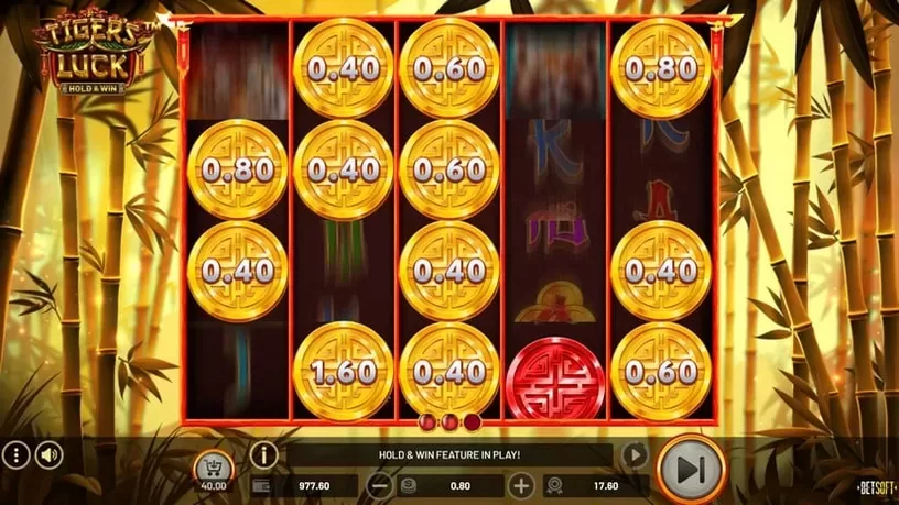Tiger's Luck slot screenshot 3