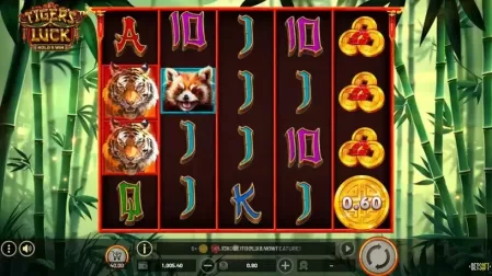Tiger's Luck slot screenshot 1