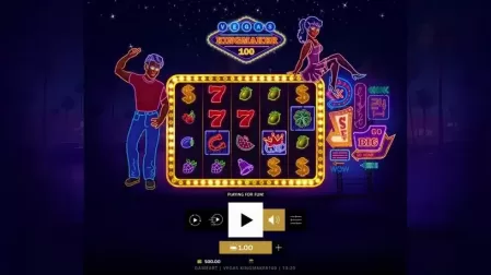 Vegas Kingmaker 100 slot screenshot 1