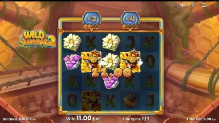Wild Swarm 2 slot screenshot 3