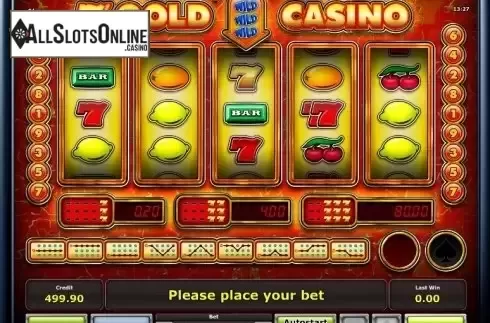 Reels. 7´s Gold Casino from Greentube