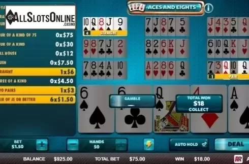 Game Screen 2. Aces & Eights (Red Rake) from Red Rake