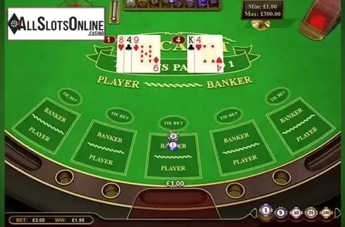 Game workflow 3. Baccarat (GVG) from GVG