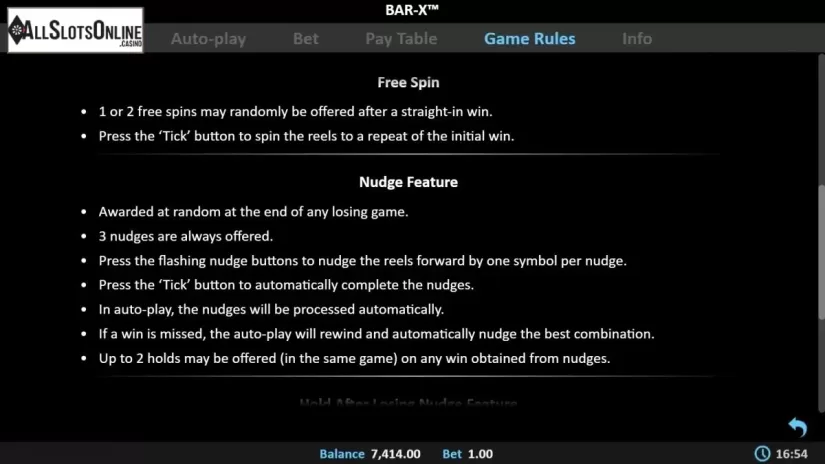 Screen9. Bar-X (Realistic) from Realistic