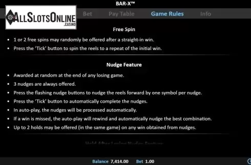 Screen9. Bar-X (Realistic) from Realistic