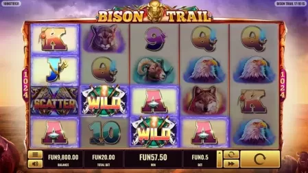 Bison Trail slot screenshot 2
