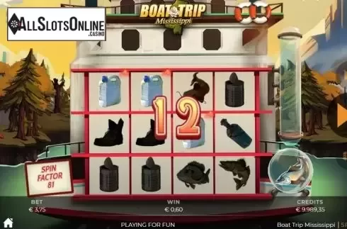 Win Screen 2. Boat Trip Mississippi from Spinmatic