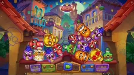 Calaveras Explosivas slot screenshot 2