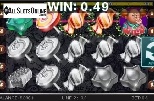 Screen 2. Candy Slot Twins from Spinomenal