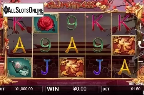Reel screen. China Empress (Iconic Gaming) from Iconic Gaming