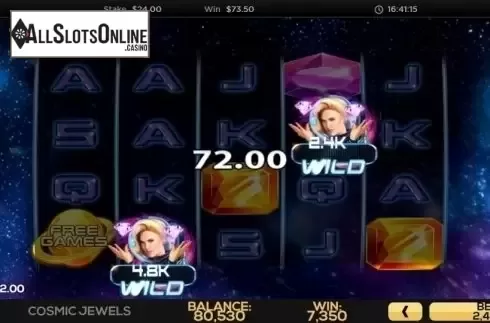 Win Screen 4. Cosmic Jewels from High 5 Games