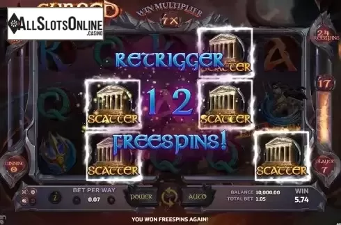 Free Spins Rettriger Screen