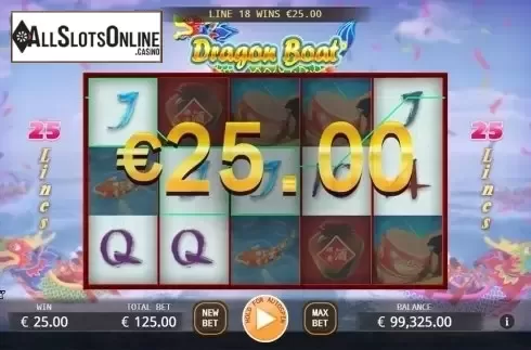 Game workflow 2. Dragon Boat from KA Gaming