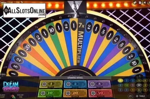 Game Screen 4. Dream Catcher (Evolution Gaming) from Evolution Gaming