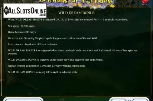 Screen7. Dreams of Fortune from 2by2 Gaming