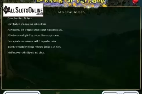Screen8. Dreams of Fortune from 2by2 Gaming