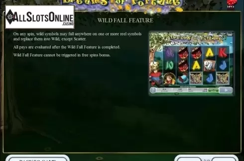 Screen4. Dreams of Fortune from 2by2 Gaming