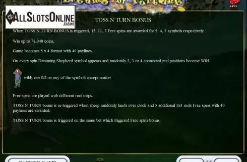 Screen6. Dreams of Fortune from 2by2 Gaming