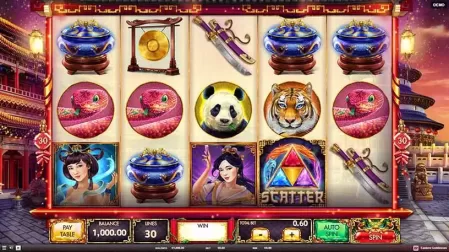Eastern Goddesses slot screenshot 1