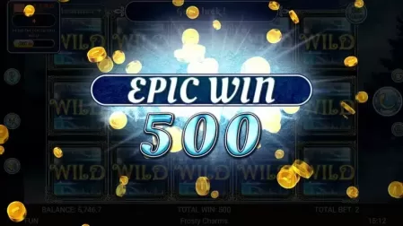 Frosty Charms slot screenshot 7