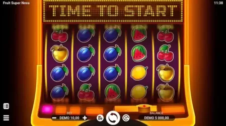 Fruit Super Nova slot screenshot 1