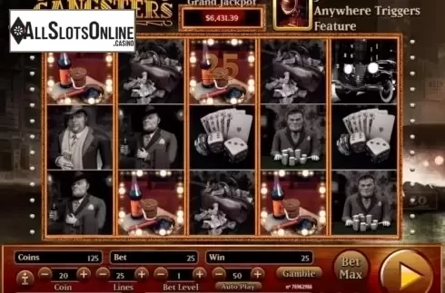 Win screen 2. Gangsters from Habanero