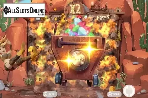 Free Spins Win Screen