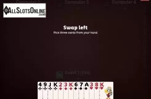 Screen 1. Hearts from Spigo