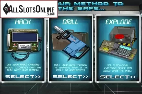 Bonus game. Heist (Betsoft) from Betsoft
