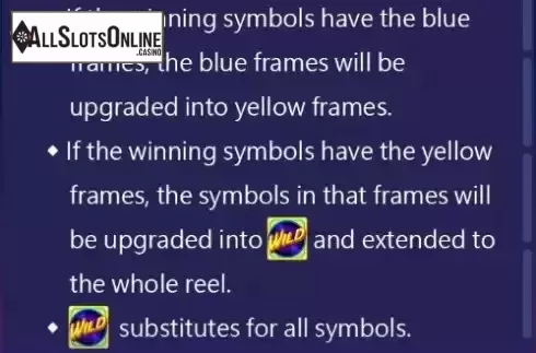 Symbol swap screen
